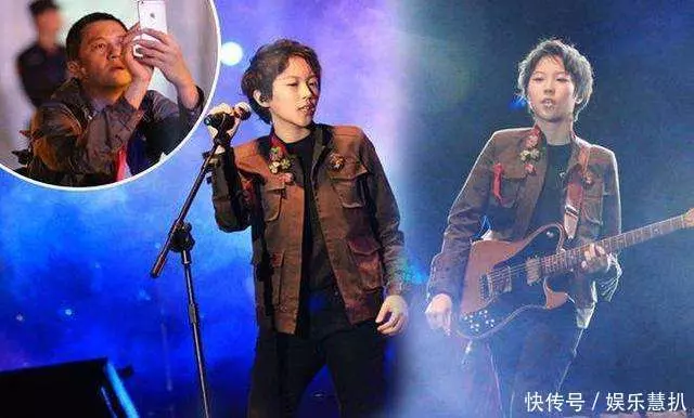 王菲女兒走秀氣場全開, 李亞鵬台下不停鼓掌, 對兩個女兒十分上心!