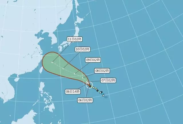 《瑪莉亞今晨變中颱 美預測「超級颱風」》