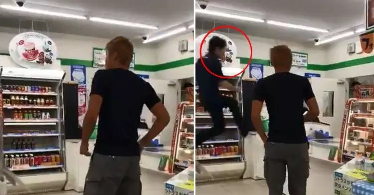 超敬業全家店員!「絕不讓客人等」瑪莉歐2.0 一秒神技大爆發… 萬人瘋傳看傻(圖+影