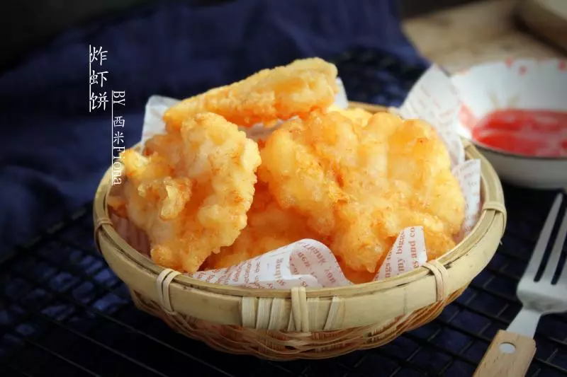 大廚放招教我炸蝦餅,孩子當零食老公當下酒料,又酥又香