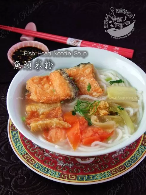 很多人想要的食譜----魚頭米粉(馬來西亞南洋風味)