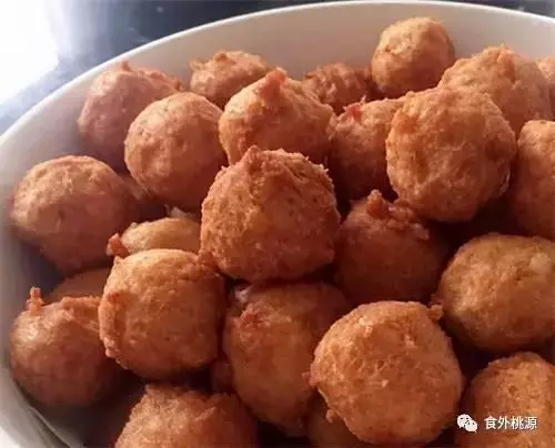 外焦裡嫩的炸肉丸,QQ彈彈好滋味!