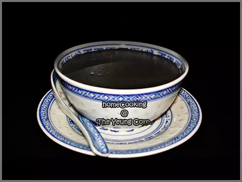 芝麻糊【嫲嫲 (祖母) 留下的傳統法】Black Sesame Dessert