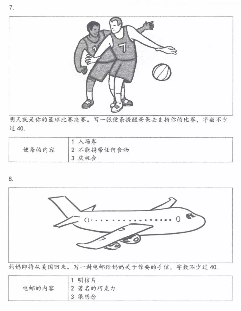 UPSR 華文書寫試卷-甲組,乙組,丙組 寫作技巧和甲組練習