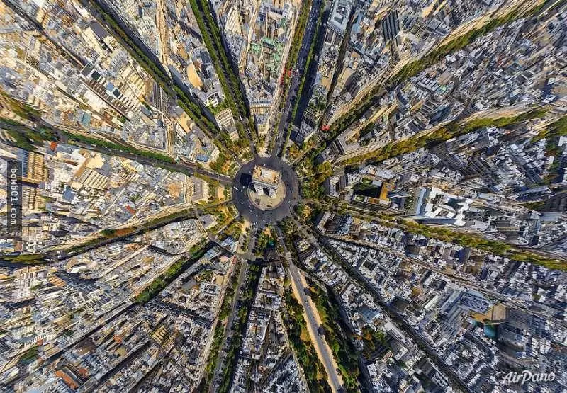 25張「此生很難親眼看一次」的城市空拍照!