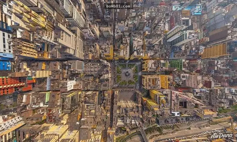 25張「此生很難親眼看一次」的城市空拍照!