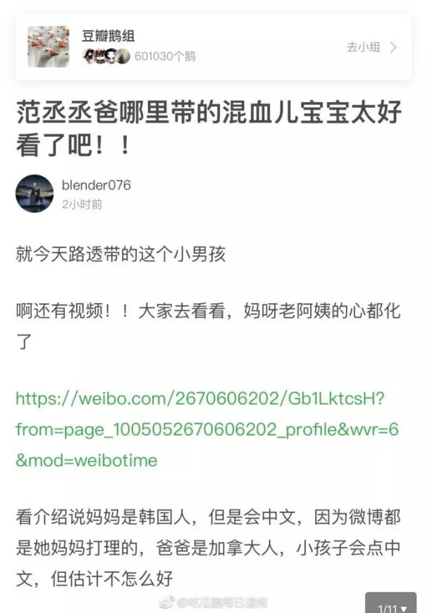 【比阿拉蕾、小山竹更萌!】《爸爸去哪兒6》實習奶爸范丞丞帶的萌娃是他!韓國+加拿大混血兒超可愛!