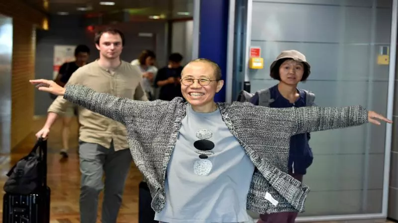 諾貝爾和平獎劉曉波妻子抵德國