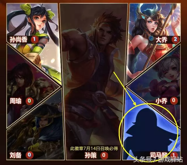 王者榮耀:教你快速必得小霸王孫策,最快14號集齊徽章兌換鑰匙!