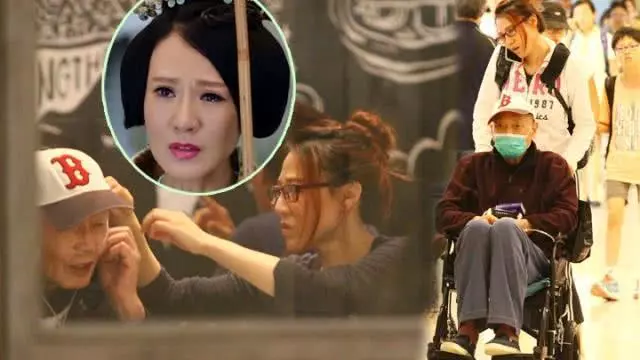 【細節體現了孝心】!TVB女藝人推著坐輪椅的高齡病父去看病~