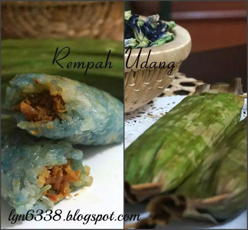 香辣蝦糯米卷 ( Pulut Rempah Udang)