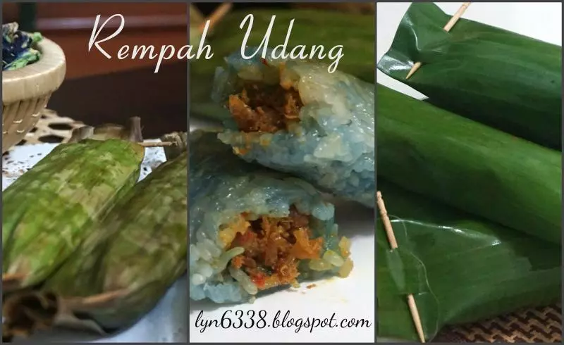 香辣蝦糯米卷 ( Pulut Rempah Udang)