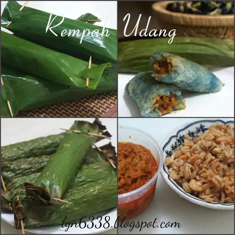 香辣蝦糯米卷 ( Pulut Rempah Udang)