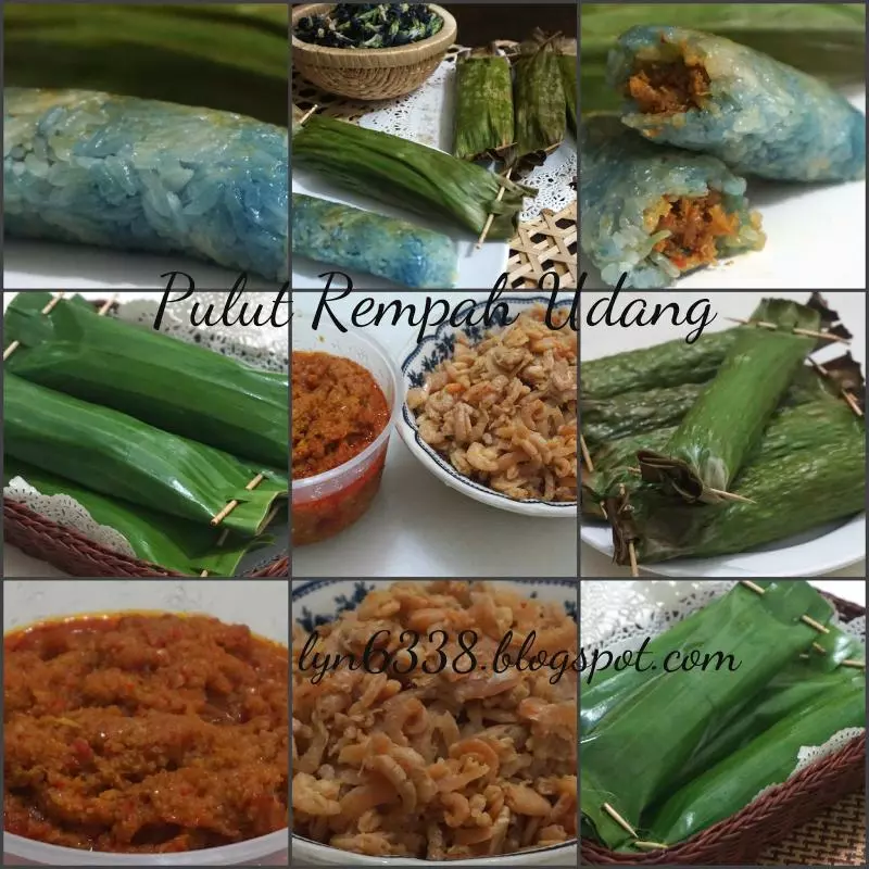 香辣蝦糯米卷 ( Pulut Rempah Udang)
