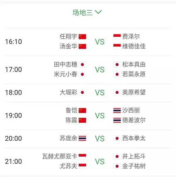 魯愷再遇泰國老對手,黃宇翔挑戰索尼,大堀彩內戰奧原希望丨泰國賽1/4決賽看點