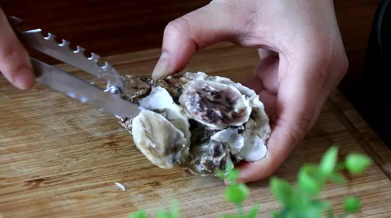 教你生蚝的家常做法,配上蒜蓉蒸著吃,味道好,做法簡單