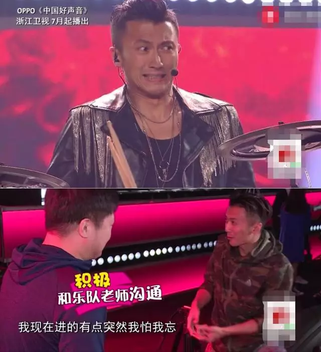 《好聲音》開播謝霆鋒帥氣打鼓,網友這些評論卻讓他哭笑不得!