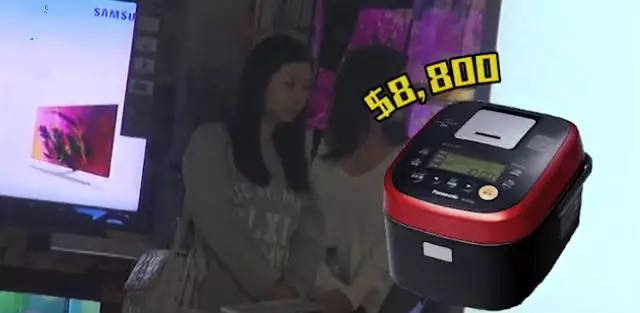 佘詩曼開百萬跑車出行,選購8千元電飯鍋,店鋪幫忙安排插隊結帳!