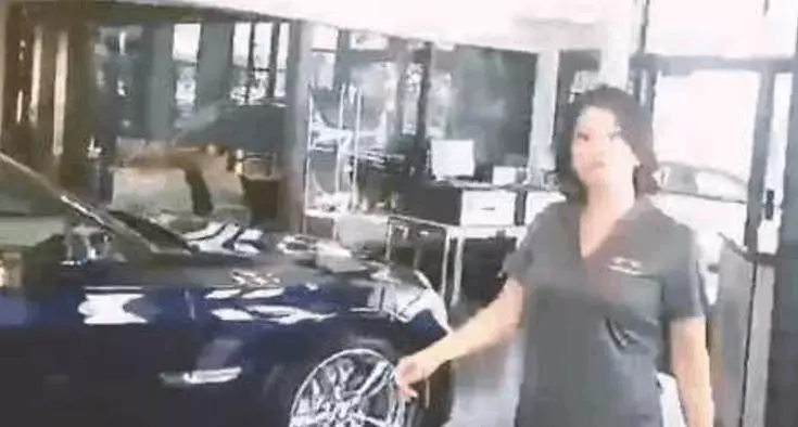 七歲女孩被4s店員工狂罵,豪車你賠不起!媽媽看不過去:你跪下我再買一輛!