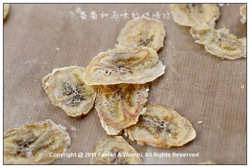 健康零嘴自己做--酥脆香蕉片