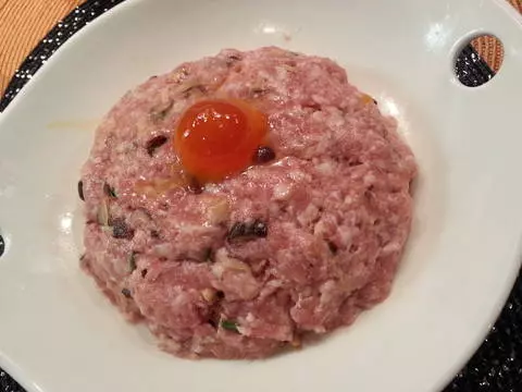 [香菇鹹蛋蒸肉餅] 食譜 & 做法