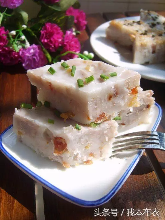 芋頭糕的正宗做法, 太好吃了!