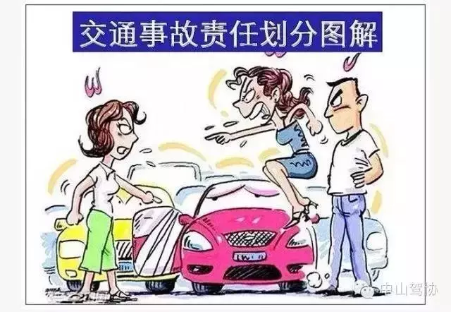 交通事故責任劃分圖解
