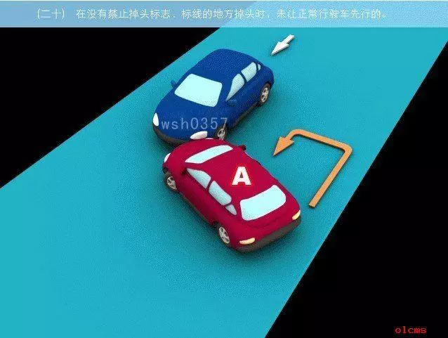 交通事故責任劃分圖解