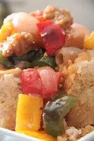 古早味- 佛缽飄香(芋圈)+咕嚕肉
