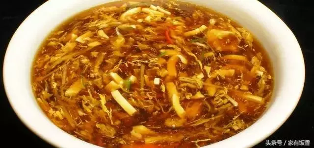 最愛喝酸辣湯,早起燒一鍋酸辣湯,一次能喝2大碗