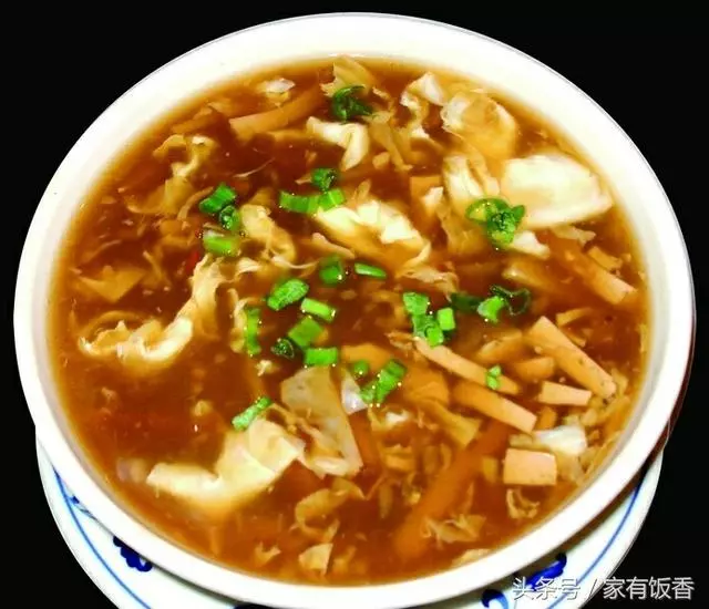 最愛喝酸辣湯,早起燒一鍋酸辣湯,一次能喝2大碗
