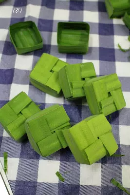 很久以前就想做這個好吃又可愛的糕點 ~ 香蘭椰汁馬蹄糕 ( Kuih Tako )