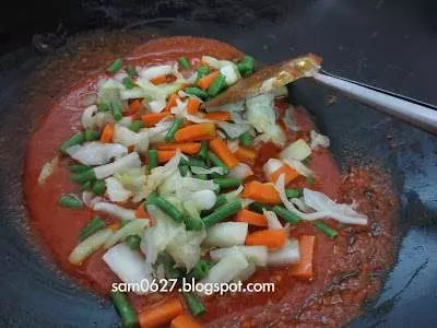 簡單又爽脆可口的阿雜菜 (ACAR),非常開胃可口哦!