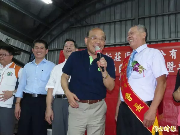 被侯友宜感謝... 賴清德讚蘇貞昌政績才是關鍵