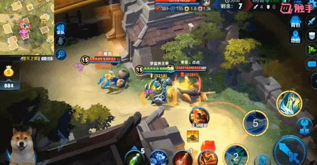 還在禁典韋?這個英雄邊境突圍1V6佛系吃雞,決賽圈屬她最皮