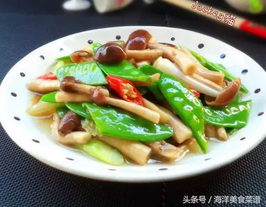 荷蘭豆12種美妙吃法,爽滑脆嫩真美味,缺鐵的孩子要多吃哦