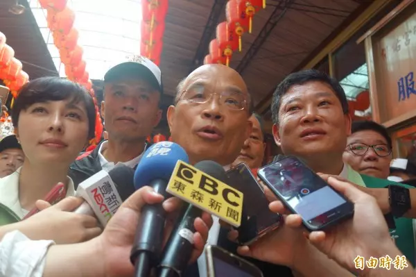 蘇貞昌po「政績告白語錄」 就是他在撩妹...