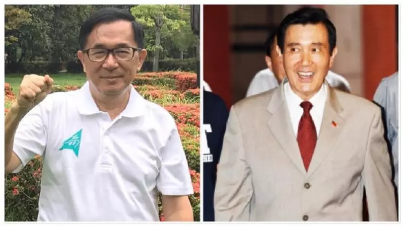 再邀馬英九上電視辯論 阿扁嗆:好膽嘜走!