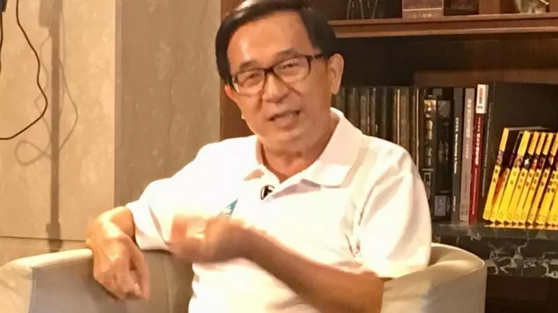 再邀馬英九上電視辯論 阿扁嗆:好膽嘜走!