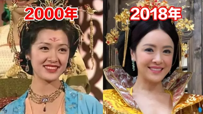 凍齡女神❤「楊貴妃」向海嵐18年後霸氣出場!還有宮女貼身侍候!網民:吃了防腐劑?