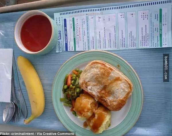 世界各地醫院的食物到底是什麼樣?看完後你也許會考慮住進醫院。