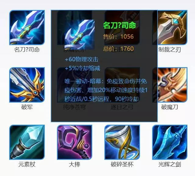 王者榮耀:哪些裝備能保命?菜鳥只懂復活甲名刀,大神卻知道7個