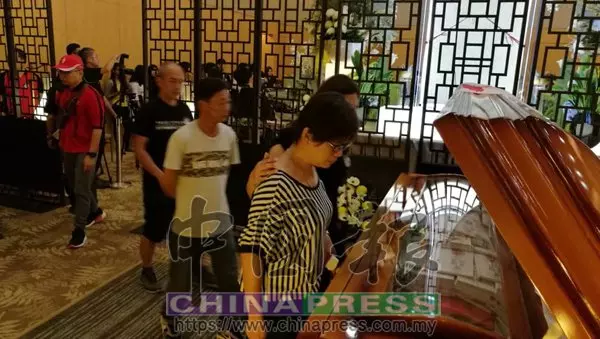 黃田志舉殯火化 親友皆陪同他走人生最後一程