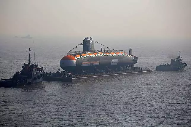 海軍密訪印度孟買造船廠 鮋魚級潛艦艦體設計爭取得標