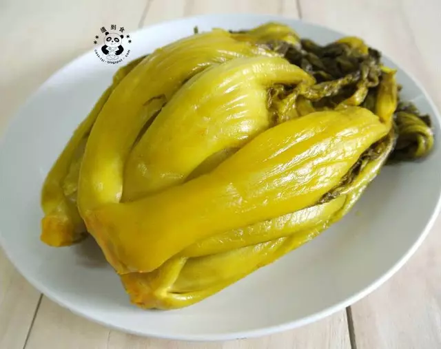 自製咸酸菜 Homemade Pickled Mustard Green