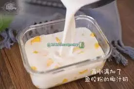 3分鐘學會做椰奶凍,冰涼Q彈太好吃~《內附視頻》