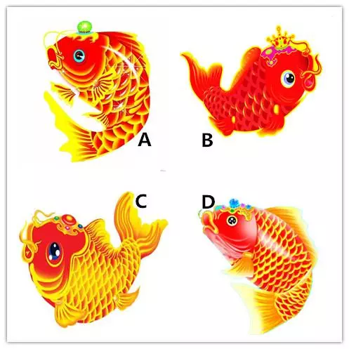 心理測試:四條金鯉魚選一條,測出你最近會不會被財神爺光顧?