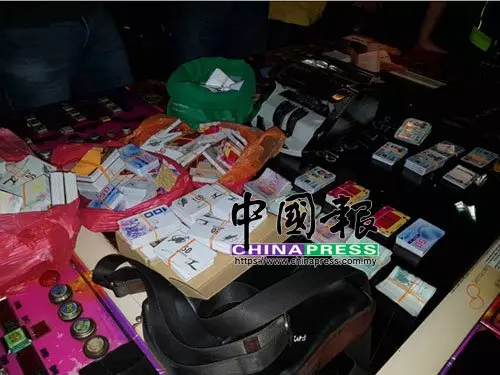 [ 大馬 ] 包下商場開賭場 警方雷霆行動捉19人