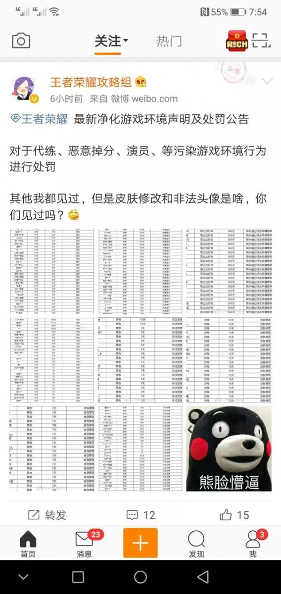 王者榮耀:天美新的懲罰機制來了!玩家們注意了,頭像不合適快換