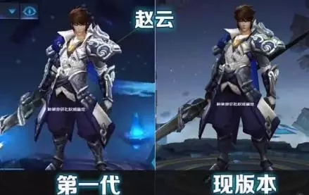 王者榮耀:模型變化最大的4個英雄,妲己最慘,趙雲變屌絲